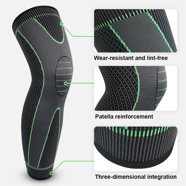 Компрессионные спортивные гетры для мужчин и женщин KNEE SUPPORT 2130A фото