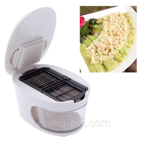 Подрібнювач часнику 3 в 1 Garlic press 12-4 фото
