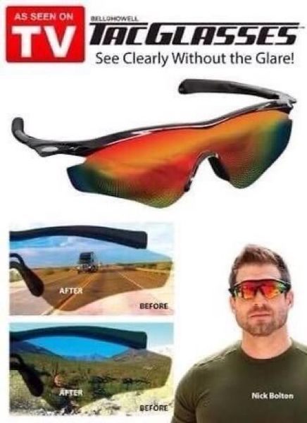 Tac Glasses &mdash; сонцезахисні окуляри в стилі мілітарі, для водіння антивідблискові VEN38 фото