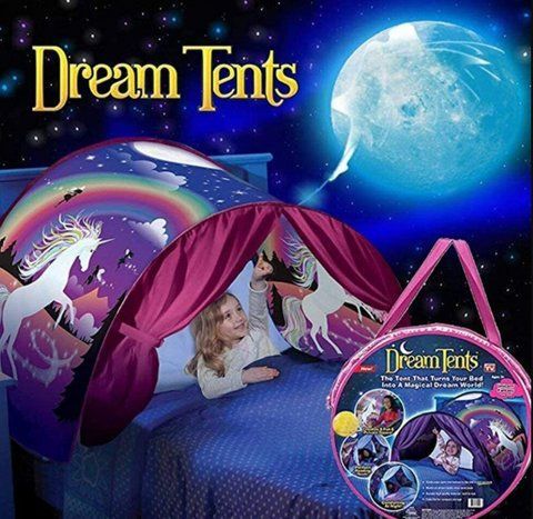 Детская палатка тент для сна Dream Tents Единороги TNT-16 фото