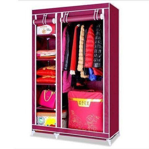 Тканинній шафа для одягу Clothes Rail With Protective Cover №28109 28109 фото