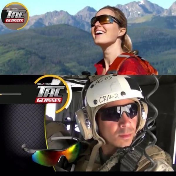 Tac Glasses &mdash; сонцезахисні окуляри в стилі мілітарі, для водіння антивідблискові VEN38 фото