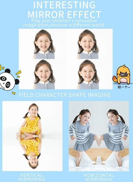 Дитячий фотоапарат Smart Kids Camera цифрова фотокамера, дитяча камера для фото Зайчик R16 фото