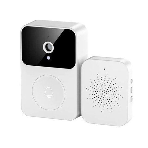 Домофон із камерою WiFi та датчиком руху Doorbell X9 / Розумний дверний відеодомофон для дому VEN0363 фото