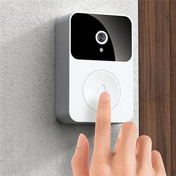 Домофон із камерою WiFi та датчиком руху Doorbell X9 / Розумний дверний відеодомофон для дому VEN0363 фото