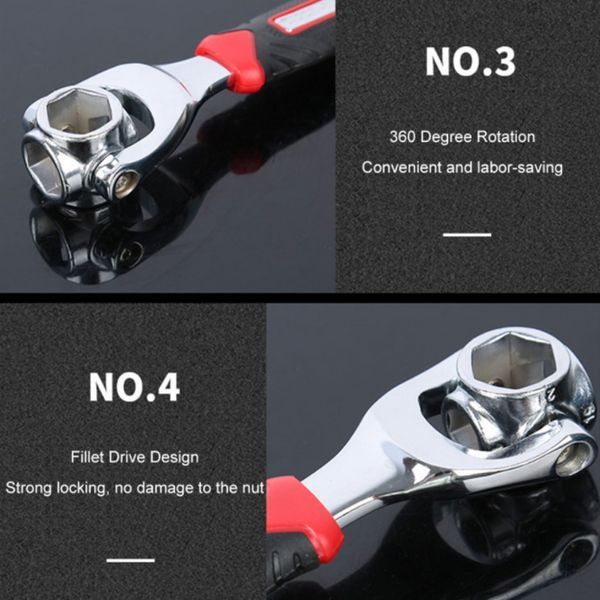 Универсальный ключ 48 в 1 Universal Tiger Wrench PRO TV168 фото