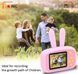 Дитячий фотоапарат Smart Kids Camera цифрова фотокамера, дитяча камера для фото Зайчик R16 фото 7