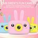 Дитячий фотоапарат Smart Kids Camera цифрова фотокамера, дитяча камера для фото Зайчик R16 фото 4