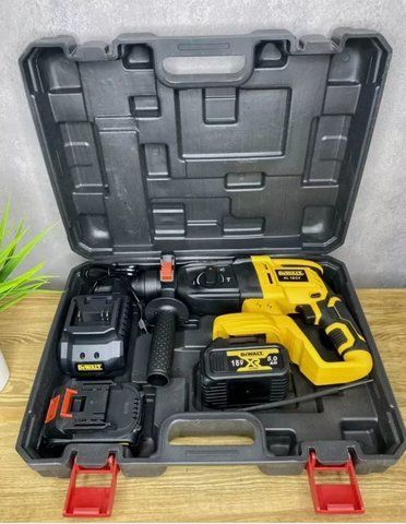 Перфоратор акумуляторний у кейсі професійний DeWalt на два акб VEN0017 фото