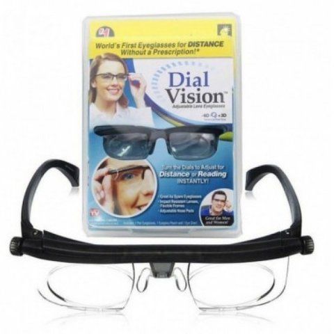 Окуляри лупа з індивідуальним регулюванням лінз Dial Vision VEN236 фото