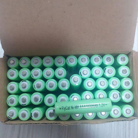 Батарейка-акумуляторна FlyCat Ni-MH AAA 1000 mAh 1.2v VEN20010B фото