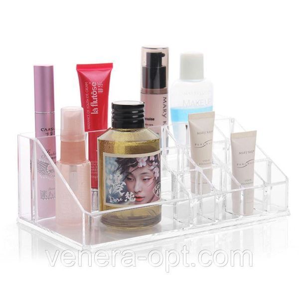 Косметичка Makeup Cosmetics Organizer Drawers Grids Display Storage Clear Acrylic TV374 фото