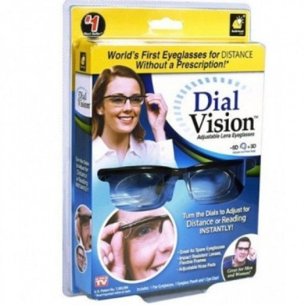 Окуляри лупа з індивідуальним регулюванням лінз Dial Vision VEN236 фото