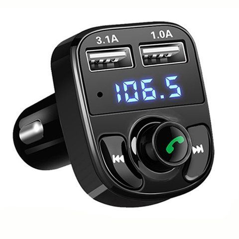 FM модулятор трансмітер Car X8 з Bluetooth MP3 TV фото