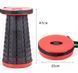 Телескопічний стілець для кемпінгу круглий Telescopic stool VEN85 фото 3